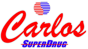 CARLOS SUPERDRUG logo